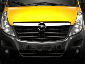 opel movano crewcab dw e30 chassis 2014 3D Model