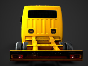 opel movano crewcab dw e30 chassis 2014 Modelo 3D