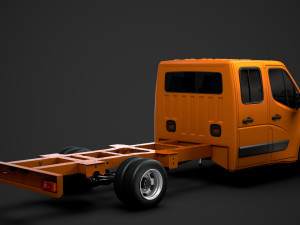 opel movano crewcab dw e30 chassis 2020 3D 모델