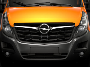 opel movano crewcab dw e30 chassis 2020 3D 모델