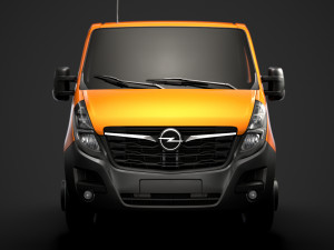 opel movano crewcab dw e30 chassis 2020 3D 모델