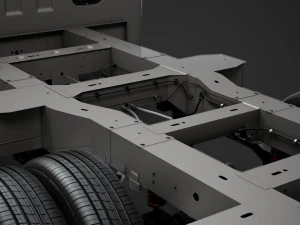 renault master crewcab dw e30 chassis 2010 3D Model