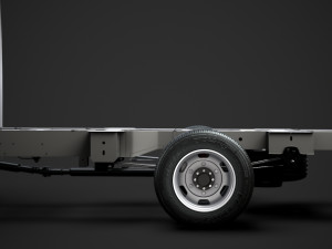 renault master crewcab dw e30 chassis 2010 3D Model