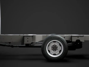 renault master crewcab dw e30 chassis 2010 3D Model