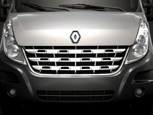 renault master crewcab dw e30 chassis 2010 3D Model