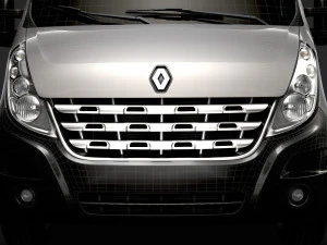 renault master crewcab dw e30 chassis 2010 3D Model