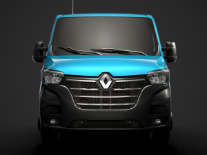 renault master crewcab dw e30 chassis 2020 3D Model