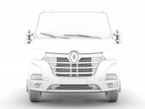 renault master crewcab dw e30 chassis 2020 3D Model