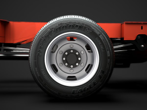 vauxhall movano crewcab dw e30 chassis 2014 3D Model