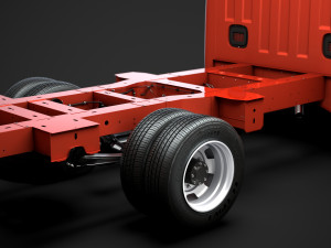 vauxhall movano crewcab dw e30 chassis 2014 3D Model