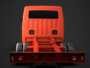 vauxhall movano crewcab dw e30 chassis 2014 3D Model