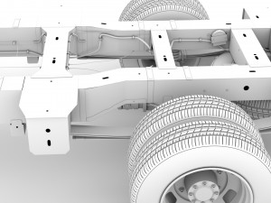 vauxhall movano crewcab dw e30 chassis 2014 3D Model