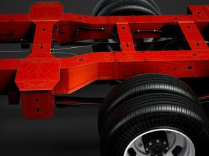 vauxhall movano crewcab dw e30 chassis 2014 3D Model