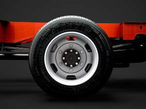 vauxhall movano crewcab dw e30 chassis 2014 3D Model