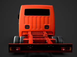 vauxhall movano crewcab dw e30 chassis 2014 3D Model