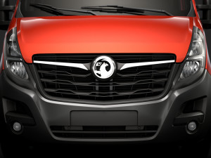 vauxhall movano crewcab dw e30 chassis 2020 Modèle 3D