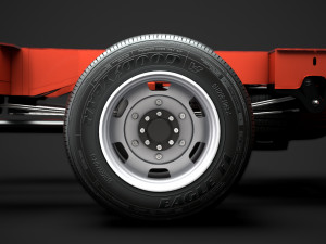 vauxhall movano crewcab dw e30 chassis 2020 Modèle 3D