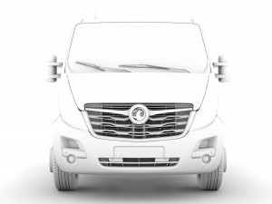 vauxhall movano crewcab dw e30 chassis 2020 Modèle 3D