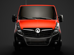 vauxhall movano crewcab dw e30 chassis 2020 Modèle 3D