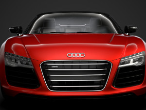 audi r8 e tron spyder 2016 3D Model