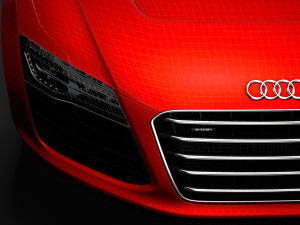 audi r8 e tron spyder 2016 3D Model