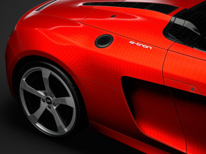 audi r8 e tron spyder 2016 3D Model