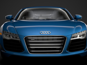 audi r8 v10 competitions spyder 2016 3D Model