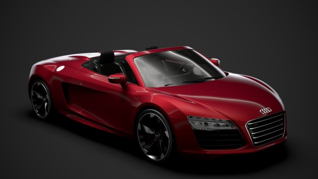 audi r8 v10 spyder 2016 Modèle 3D .c4d .max .obj .3ds .fbx .stl .blend 