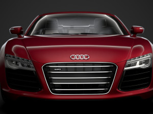 audi r8 v10 spyder 2016 Modèle 3D