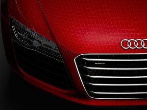 audi r8 v10 spyder 2016 Modèle 3D