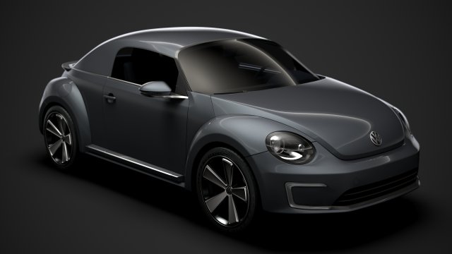 volkswagen e bugster 2020 Model 3D .c4d .max .obj .3ds .fbx .stl .blend 