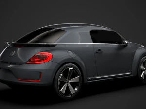 volkswagen e bugster 2020 3D Model