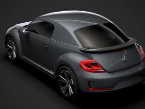 volkswagen e bugster 2020 3D Model