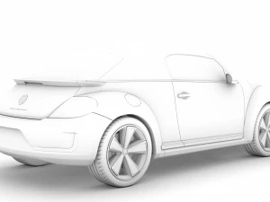volkswagen e bugster 2020 3D Model