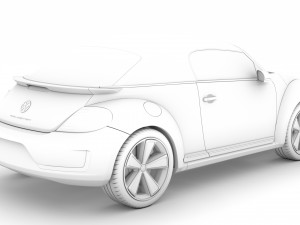 volkswagen e bugster 2020 Model 3D