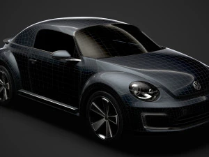 volkswagen e bugster 2020 3D Model
