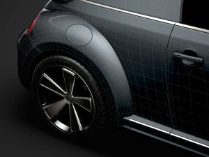 volkswagen e bugster 2020 3D Model