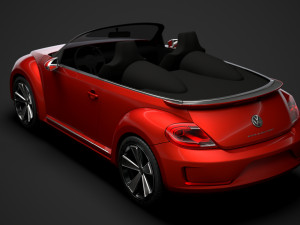 volkswagen e bugster speedster 2020 3D Model