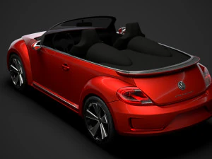 volkswagen e bugster speedster 2020 3D Model