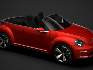 volkswagen e bugster speedster 2020 3D Model