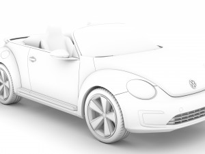 volkswagen e bugster speedster 2020 3D Model