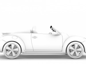 volkswagen e bugster speedster 2020 3D Model