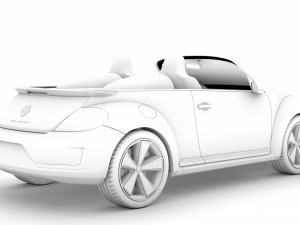 volkswagen e bugster speedster 2020 3D Model