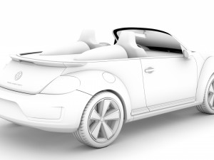 volkswagen e bugster speedster 2020 3D Model