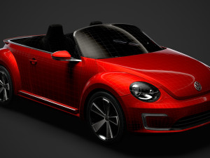 volkswagen e bugster speedster 2020 3D Model