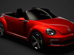 volkswagen e bugster speedster 2020 3D Model