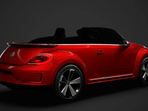 volkswagen e bugster speedster 2020 3D Model