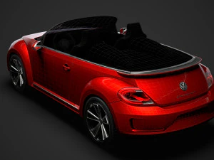 volkswagen e bugster speedster 2020 3D Model