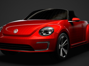 volkswagen e bugster speedster 2020 3D Model