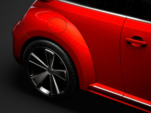 volkswagen e bugster speedster 2020 3D Model